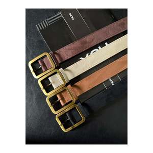 Ceinture pour femme en daim à boucle antique, 4 pièces, assortie pour pantalon, veste, robe, chemise - Product Image 4