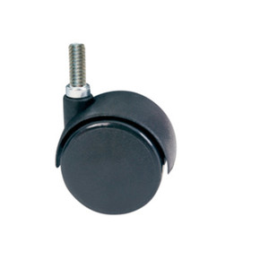 Ruota Gemellare con Perno 50 mm, Confezione da 2 Pezzi - Product Image 1