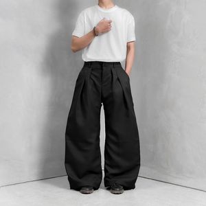 Pantalons de sport d'hiver, coupe droite, décontractés, longs, en molleton, écologiques, respirants, tendance, chauds, streetwear pour hommes - Product Image 1