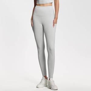 High Quality Training Wear Women's Clothing Wholesale <b>v</b> Cut Back Scrunch Stretch Soft Fitness <b>Leggings</b> High <b>Waist</b> Yoga <b>Leggings</b> - Product Image 6