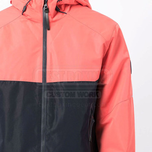 Chaqueta cortavientos con cremallera informal para hombre, chaqueta cortavientos ligera con logotipo personalizado, chaqueta de invierno - Product Image 5