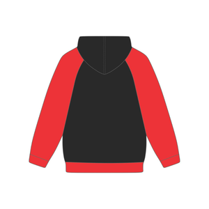 Felpa con Cappuccio Kappa Alpha Psi Nera con Ricamo in Ciniglia Stile Old English K, Manica Raglan, Fraternità Greca Nupe 1911, Top in Pile Premium - Product Image 4