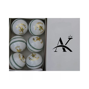 Balles de cricket Kookaburra en cuir, 4 pièces, 156 g, balles de cricket dures pour matchs de test (6 balles) - Product Image 6