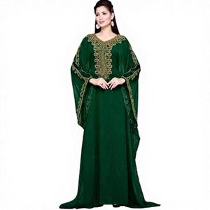 Caftán Marroquí Musulmán Tradicional Hecho a Mano con Cuentas Antiestáticas, Diseño Casual Nuevo 2026 - Product Image 3