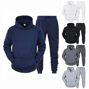 Personnalisé 100% coton hommes pull surdimensionné en relief pantalons de survêtement et sweats à capuche ensemble unisexe hommes survêtement hommes sweats à capuche ensemble - Product Image 6
