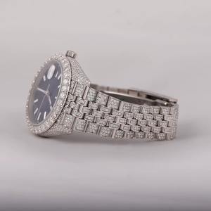 Mossanite 41 MM Diamonds Men Wristwatch Stainless Steel <b>Wrist</b> <b>Watch</b> Man Luxury Mechanical <b>Watches</b> <b>for</b> Men <b>Women</b> - Product Image 1