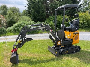 Rhino XN12-9 Servo joystick contrôlé Micro digger. C/W 4 seaux et pouce hydraulique. Tuyauterie pour disjoncteur. - Product Image 6