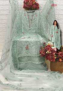 Nuevo diseñador tradicional indio pakistaní Salwar Kameez traje con el último vestido elegante de trabajo bordado - Product Image 6