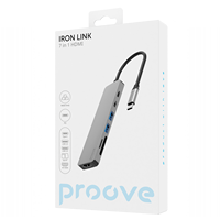Hub Multiport USB-C 7-in-1 Proove Iron Link