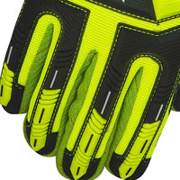 GANT ORIGINAL SKATIQ SG-1512 HI-VIZ EN COTON D'ANCIEN TEMPS AVEC FORTE TISSURE (ANTI-CHOC) Antidérapant Imperméable pour la Manutention et la Construction