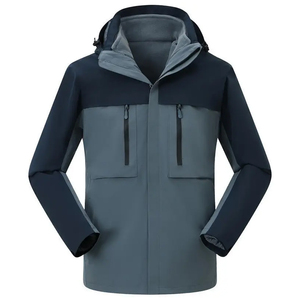 แจ็กเก็ตล่าสัตว์สำหรับผู้ชายแบบปรับแต่งได้สำหรับกิจกรรมกลางแจ้งชุดสองหน้าสำหรับผู้ชายชุดป้องกันความปลอดภัยลายพรางยุทธวิธี - Product Image 5