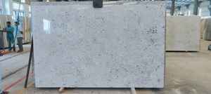 Style de conception de grande dalle dalle en pierre polie blanche coloniale moderne - Product Image 3