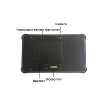 Tablette industrielle robuste 10,1 pouces WIN10 Octa Core 8+256G 4G NFC avec caméra arrière 13MP et écran LCD capacitif multi-touch