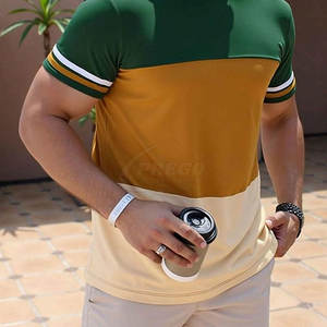 ออกแบบโลโก้ตามสั่ง เสื้อยืดสำหรับผู้ใหญ่ บริการ OEM เสื้อยืดแขนสั้นผู้ชายสำหรับฤดูร้อน ขายออนไลน์ - Product Image 3