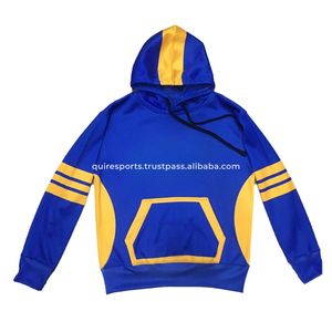 Sudadera con Capucha de Fútbol Americano Personalizada, Forro Polar Suave, Cálida para Invierno, para Equipos - Product Image 4