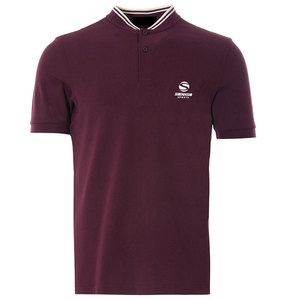 เสื้อยืดแขนสั้นคอปกแบบยืดได้เสื้อกีฬาแขนสั้นพิมพ์ลายออกแบบได้ตามต้องการ - Product Image 1