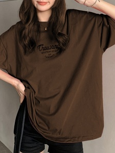 Camiseta de Mujer Moderna 100% Algodón, Diseño Liso con Estampado Digital - Product Image 5