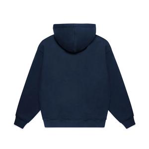 Sudadera con capucha de algodón 100% personalizada hecha profesionalmente para hombres, ropa de calle pesada de alta calidad, venta al por mayor, patrón sólido - Product Image 2