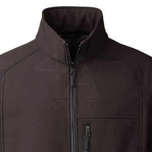 Outdoor Use Stand Collar Durable And Comfortable <b>Men</b> <b>Soft</b> <b>Shell</b> <b>Jacket</b> With High Quality Material - Product Image 6
