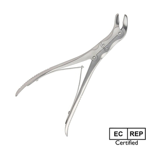 Rongeur d'os d'instrument médical de conception incurvée de haute qualité entièrement personnalisé Rongeur d'os en acier inoxydable réutilisable à bas prix - Product Image 2