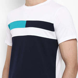 Prix raisonnable Hommes T-Shirt Mode En Gros Logo Personnalisé Hommes décontracté Coton Haute Qualité Col Arrondi OEM Séchage Rapide - Product Image 4