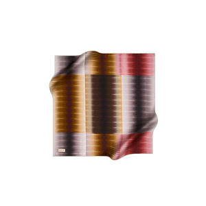 Luxury 100% Silk Twill Square <b>Scarf</b>-Brown Leopard & Dot Digital Print Spring-Summer-Autumn - Product Image 1