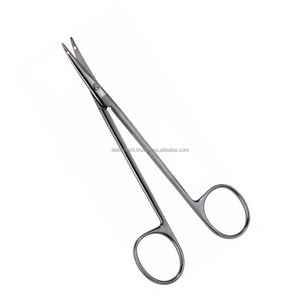 Tijeras de Sutura Manuales Curvas Profesionales de 120 mm, Instrumento Médico con Certificación CCC, Etiqueta Privada OEM Disponible - Product Image 6