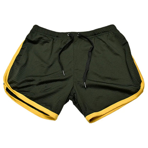 OEM Custom Embroidered Men's Gym Shorts 2025 Breathable Mesh Fitness and Sportswear - Product Image 5