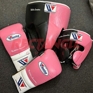 Guantes de Boxeo Profesionales Winning, Juego de Guantes de Boxeo de Cuero, Guantes de Boxeo de Cuero Vacuno Real, Kit de Sparring de Boxeo, Nuevo Diseño - Product Image 1