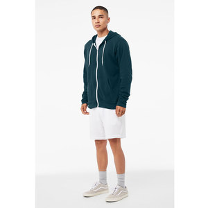 Bella & แคนวาสสำหรับผู้ชายเสื้อกันหนาวมีฮู้ดซิปเต็มตัวผ้าโพลีคอตตอนมีสไตล์แบบคลาสสิกสำหรับฤดูหนาว3739 - Product Image 4