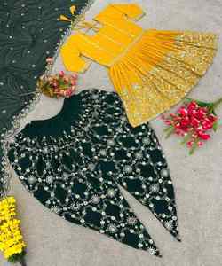 Vêtements Africains Kaftan Deux Pièces Trois 3 Couleur Bleue Style Chine Online Chic Islam Suit Salwar Elegant - Product Image 2