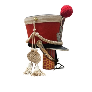 Chất lượng cao napoleonic pháp bộ binh da bò shako <span class=keywords><strong>hat</strong></span> - Product Image 4