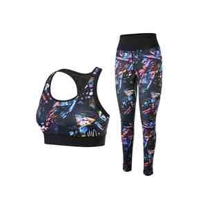 Mujeres entrenamiento gimnasio Fitness ropa mujeres Yoga conjuntos nuevo estilo Casual mujeres Yoga conjunto de gran tamaño sublimado Yoga conjunto - Product Image 1