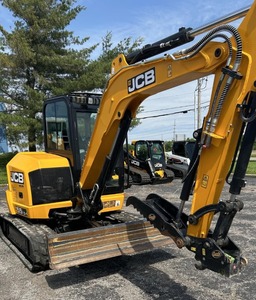 JCB 55Z-1 Mini Pelle 16 POUCES Chenilles En Caoutchouc ISO/SAE Changeur De Contrôle De Modèle 5.1 PIED Pouce Prêt Dipper Bras 5ton Fonctionnement - Product Image 5