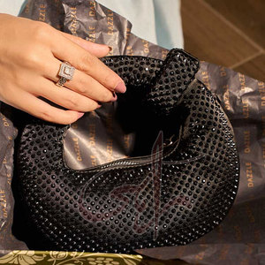 Bolsos de Mano Hechos a Mano para Mujer, de Material Duradero, con Cierre de Cremallera y Cuentas, Bolsos de Alta Calidad - Product Image 3