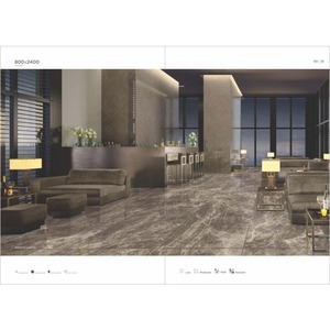 800x2400mm Porcelanato Carrelage Brillant Bangladesh Marbre Meilleure Valeur Plancher Décoratif Pierre Frittée Granit - Product Image 3