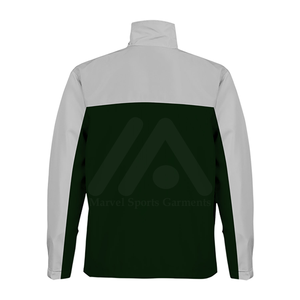 Vestes de sport d'entraînement pour hommes à capuche matelassées imperméables avec logo personnalisé OEM les plus vendues, vêtements de sport en toile d'hiver avec doublure en coton - Product Image 6