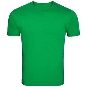 Camisetas Personalizadas de Color Verde, 100% Algodón, Cuello Redondo, Manga Corta, Tallas Grandes para Hombre - Product Image 2