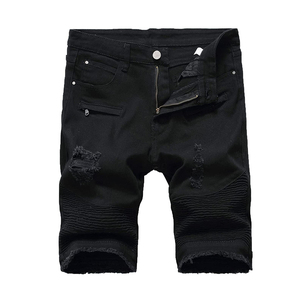 Bas quantité minimale de commande Bon Design Hommes Denim Shorts Pantalon Pakistan Fabriqué en Gros Prix Meilleure Qualité Denim Shorts Prix Raisonnable Service OEM - Product Image 1