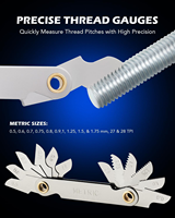 Jeu de tarauds et filières métriques |   Jeu de tarauds et de filières M3, M4, M5, M6, M7, M8, M10, M12 |   Kits de réparation de filetage pour filetage TAP