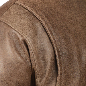 Vestes en cuir Couleur unie Vêtements décontractés Veste en cuir pour homme Vêtements de rue Nouvelle mode Veste en cuir d'hiver confortable pour homme - Product Image 4