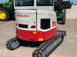 รถขุด Takeuchi TB325R ขนาด 2.5 ตัน มินิเอ็กซ์คาวาเตอร์ 2440 กก. แบบสวิงท้ายสั้น รถขุดตีนตะขาบ 22 แรงม้า ดีเซล รถขุดขนาดกะทัดรัด - Product Image 4
