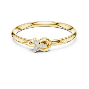 18K Handmade <b>Adjustable</b> <b>Ring</b> for Girls Fashion Style - Product Image 5