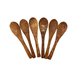 High Quality Coconut <b>Spoon</b> Durable Natural Shell <b>Spoon</b> for Daily Use - Product Image 6