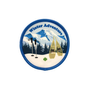 Écussons d'aventure pour voyage et randonnée Écussons d'espace naturel brodés thermocollants et écologiques pour vêtements - Product Image 2