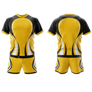Meilleurs produits de vêtements de sport Offre Spéciale d'uniformes de rugby d'équipe personnalisés Ensemble d'uniformes de rugby de haute qualité dans la gamme de prix bas - Product Image 6