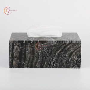 Marble <b>Tissue</b> Box <b>Facial</b> <b>Tissue</b> Holder for Dresser Bathroom Bedroom Home Office Restaurant Large <b>Tissue</b> Box In Reasonable Price - Product Image 2