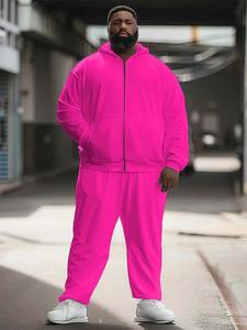 Vêtements d'entraînement de haute qualité pour hommes, ensemble de survêtements 2 pièces avec logo personnalisé, nouveaux vêtements de sport d'hiver à la mode - Product Image 2