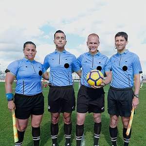 Camiseta de Árbitro de Fútbol VKT, Uniforme Oficial de Manga Corta, Disfraz de Halloween para Hombre y Mujer - Product Image 5