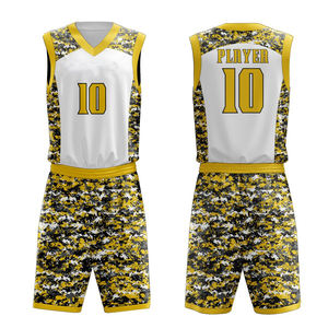 Personnalisable Confortable Respirant Sans Manches 100% Polyester Basketball Jersey Personnalisé Performance Vêtements Uniforme - Product Image 4